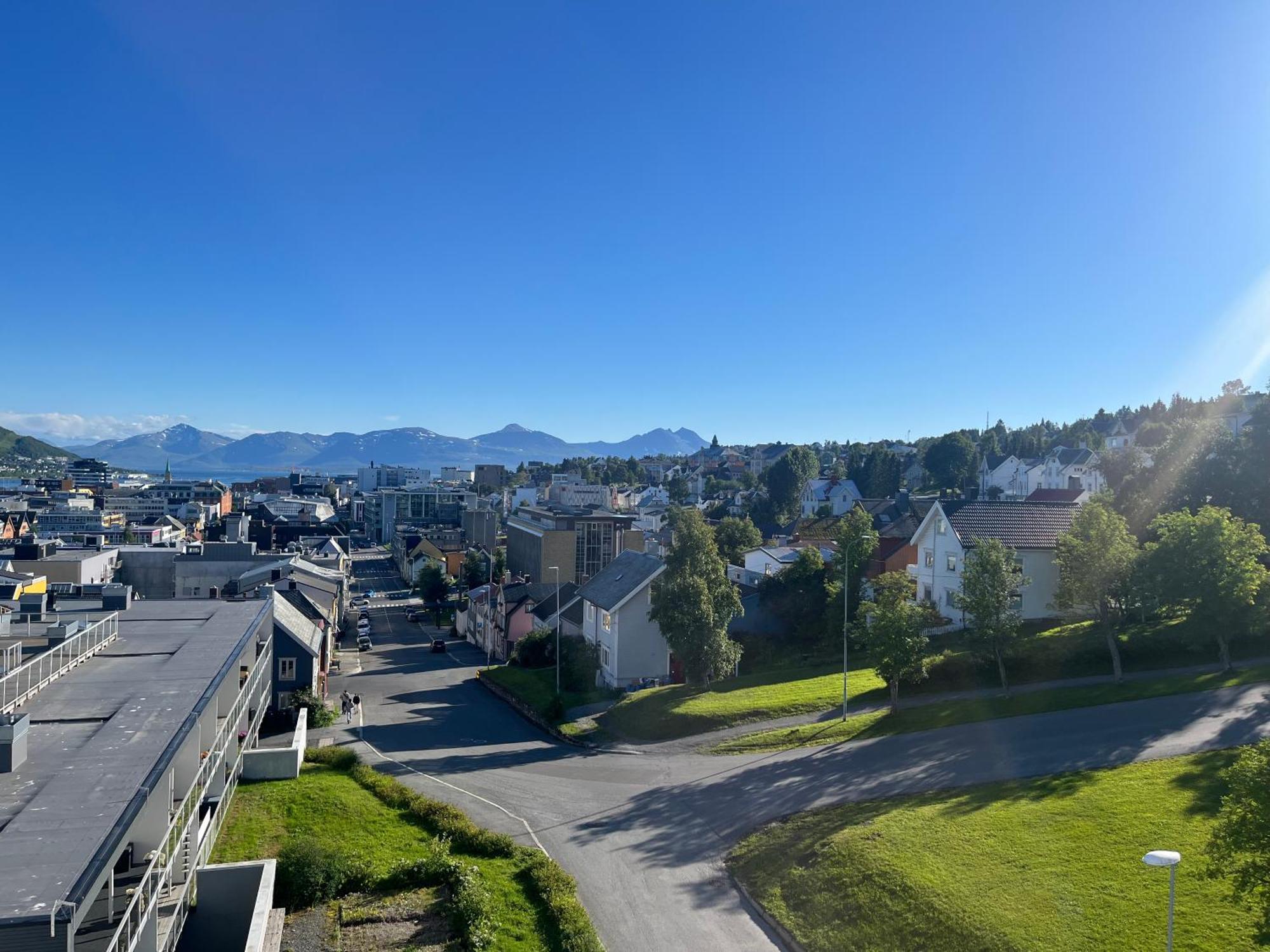 City Center 7Th Floor Apartement With Beautiful View Tromsø Exteriér fotografie